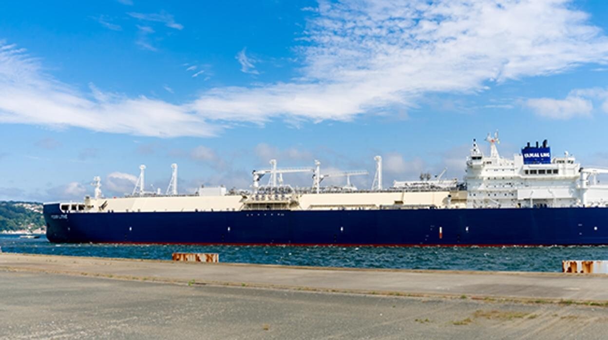 El buque Fedor Litke descargó en junio de 2018 el primer cargamento de GNL procedente de Rusia en Reganosa
