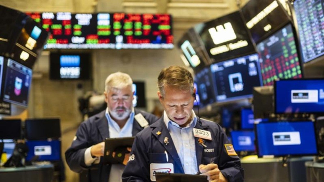 Inversores en la Bolsa de Nueva York