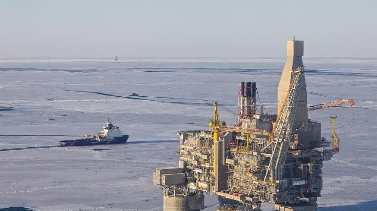Explotación petrolífera de la rusa Rosneft en el Ártico