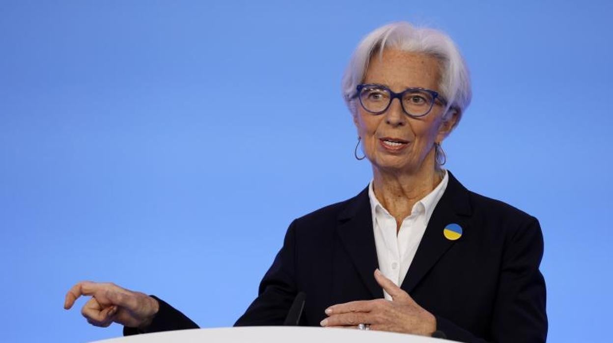 La presidenta del BCE, Christine Lagarde