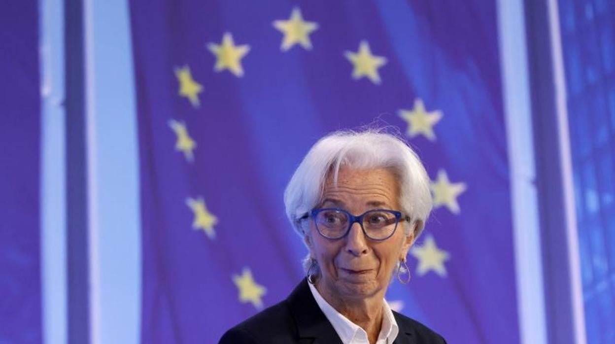 La presidenta del BCE, Christine Lagarde