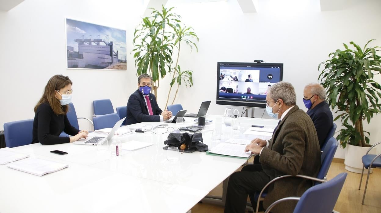 Reunión del consejo de administración de PCT Cartuja celebrado este jueves en Sevilla