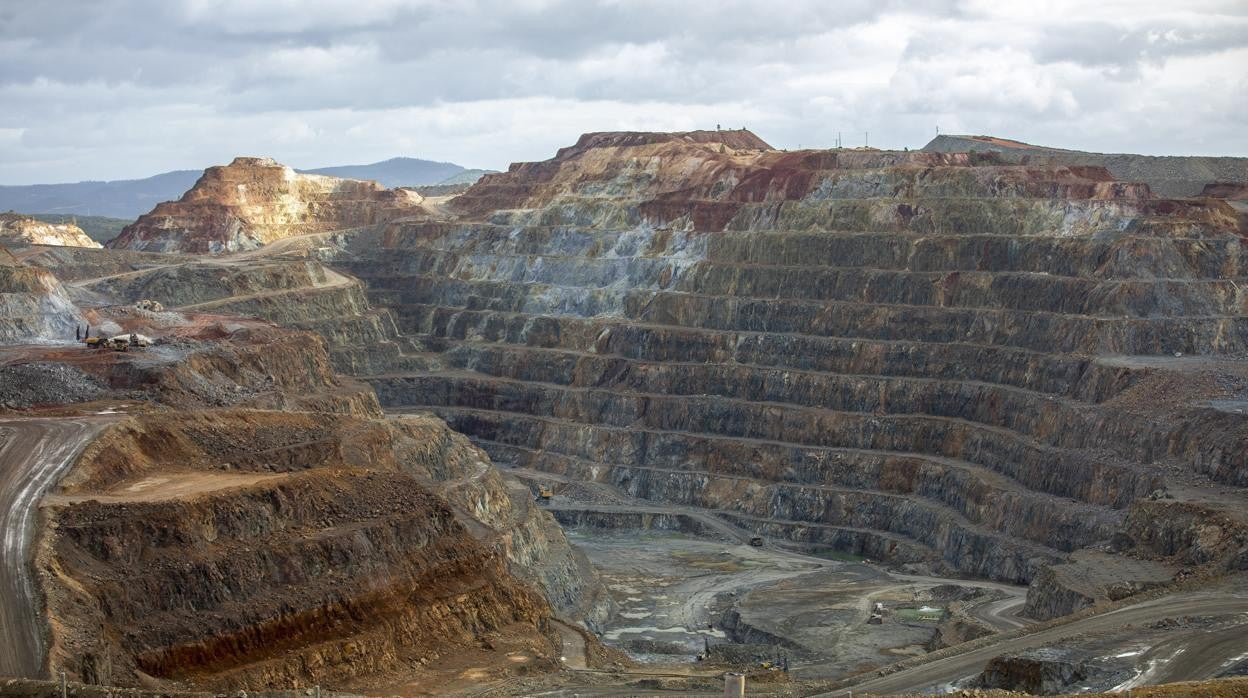 Imagen de la corta de Cerro Colorado, en Riotinto