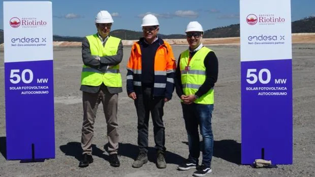 Atalaya y Endesa firman el convenio para construir la mayor planta de autoconsumo de una mina en España