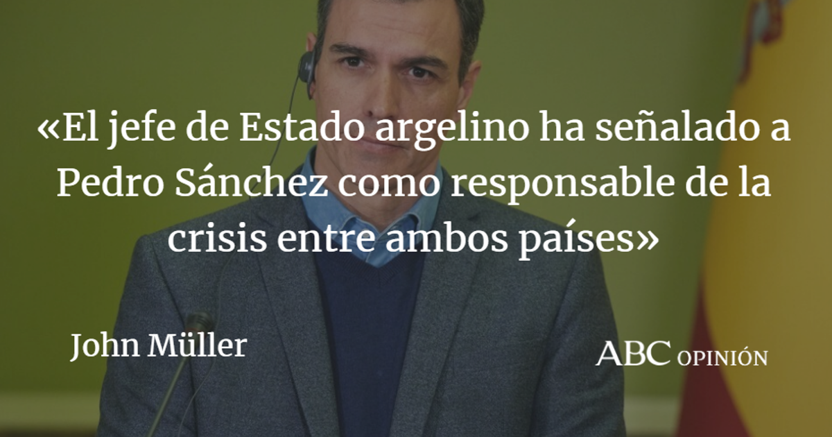 John Müller: O Sánchez o el gas