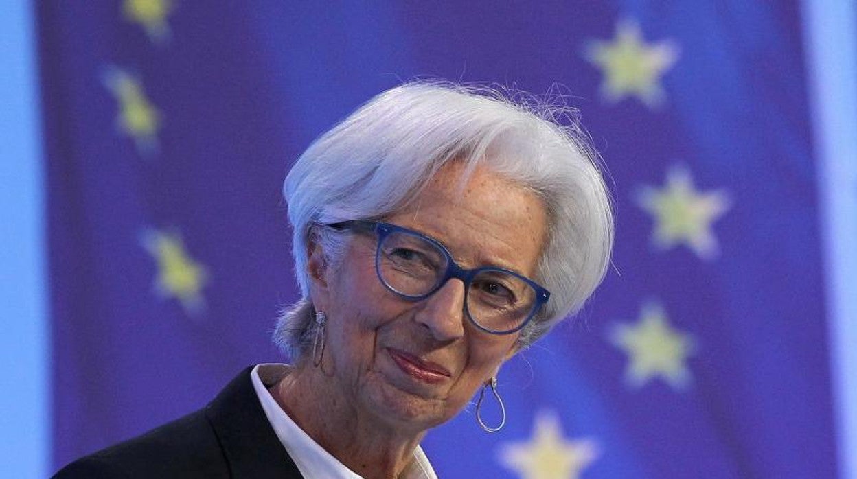 Christine Lagarde, presidenta del BCE