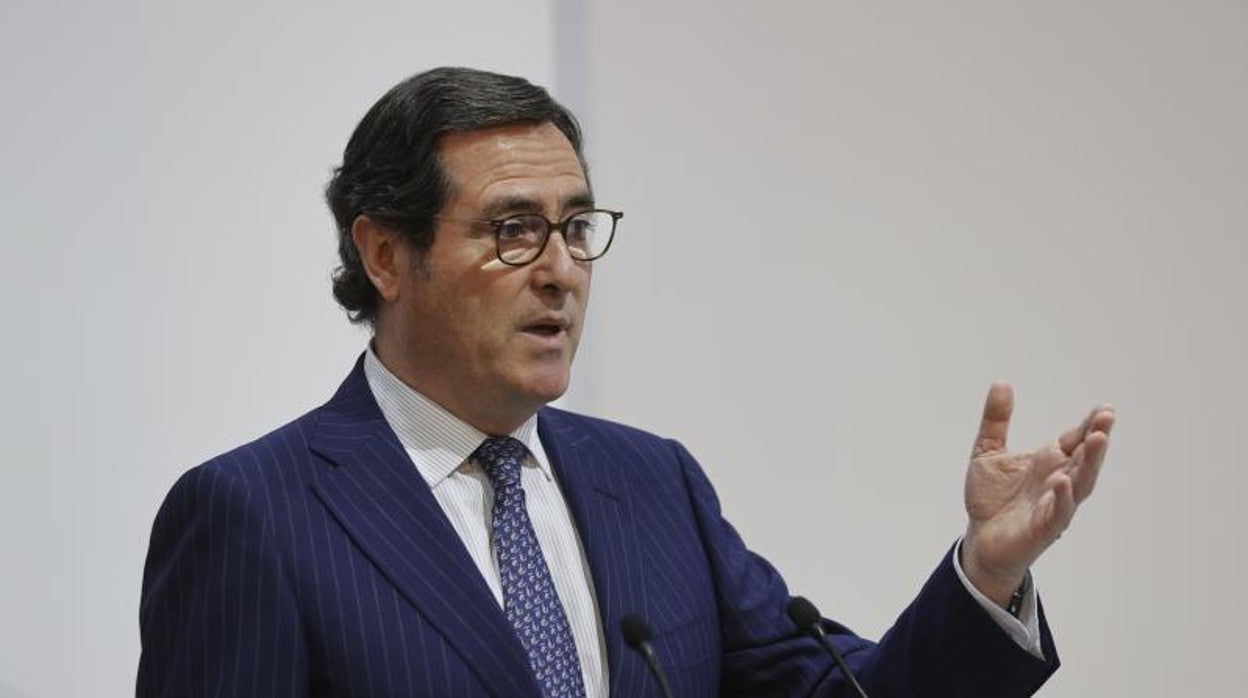 Antonio Garamendi, presidente de la CEOE