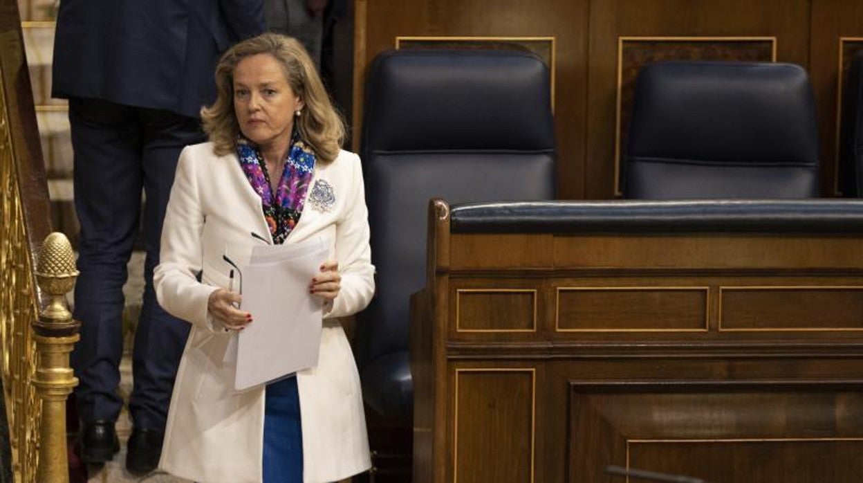 La vicepresidenta del Gobierno, Nadia Calviño/ Vídeo: El Gobierno aprueba el límite al precio del gas