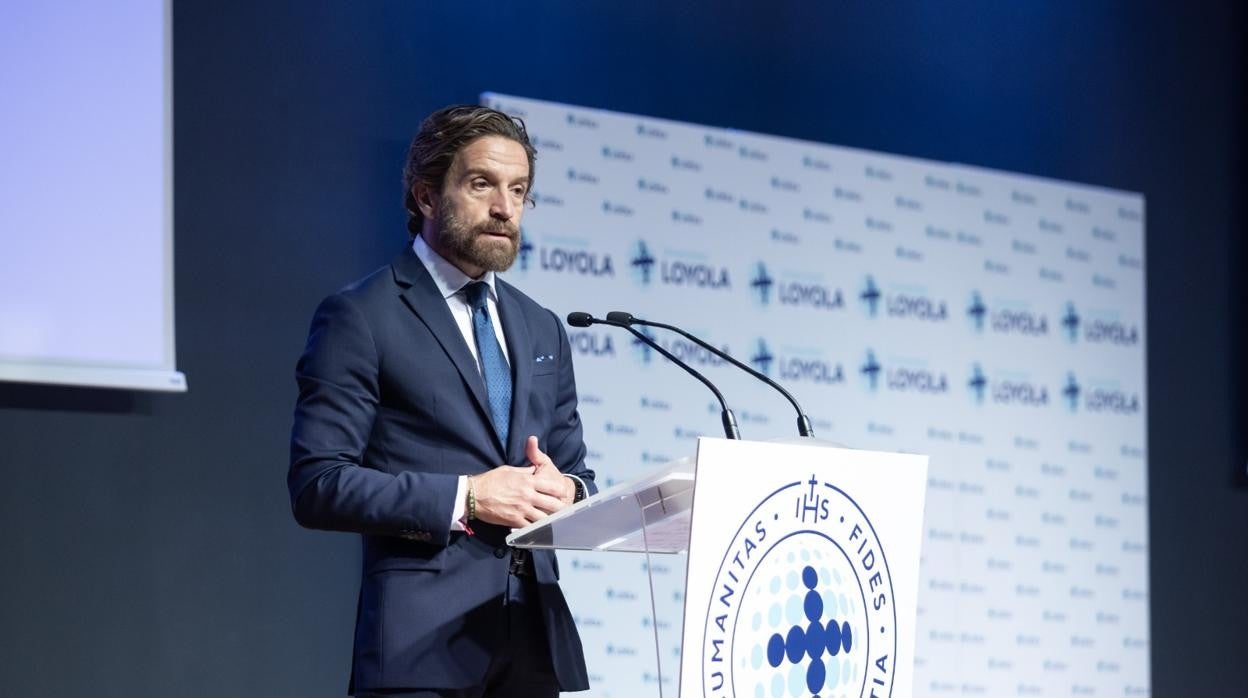 El empresario andaluz Gerardo Pñérez, presidente de Faconauto, en la jornada de Automoción celebrada en Sevilla