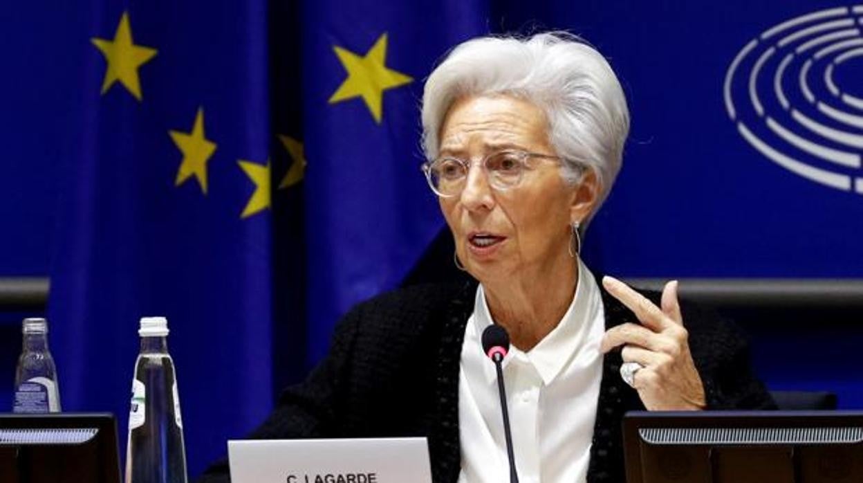 Christine Lagarde, presidenta del BCE