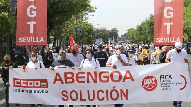 Trabajadores de Abengoa exigen a la SEPI el rescate «inmediato» de la multinacional