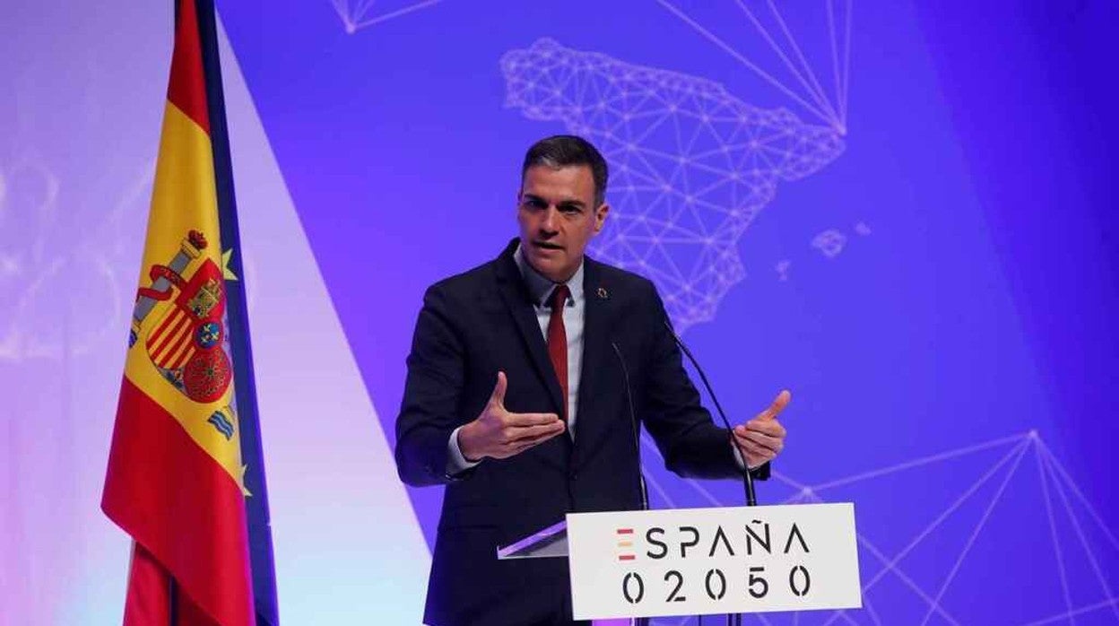 El presidente del Gobierno, Pedro Sánchez