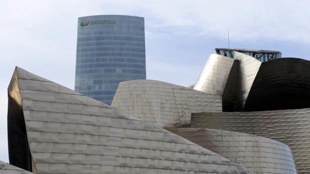 La torre de Iberdrola en Bilbao