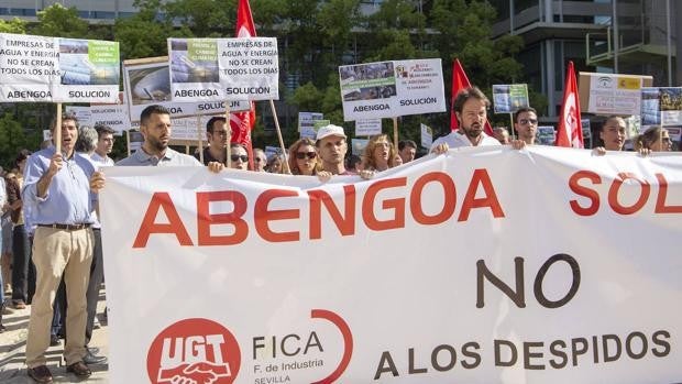 Los trabajadores de Abengoa piden a los consejeros de la matriz su «no injerencia» en la filial Abenewco 1