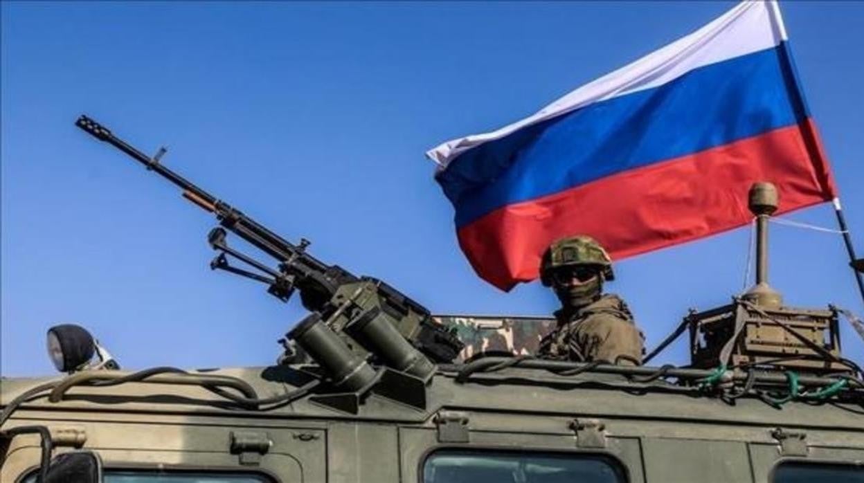 Una tropa rusa que sirve de avanzadilla