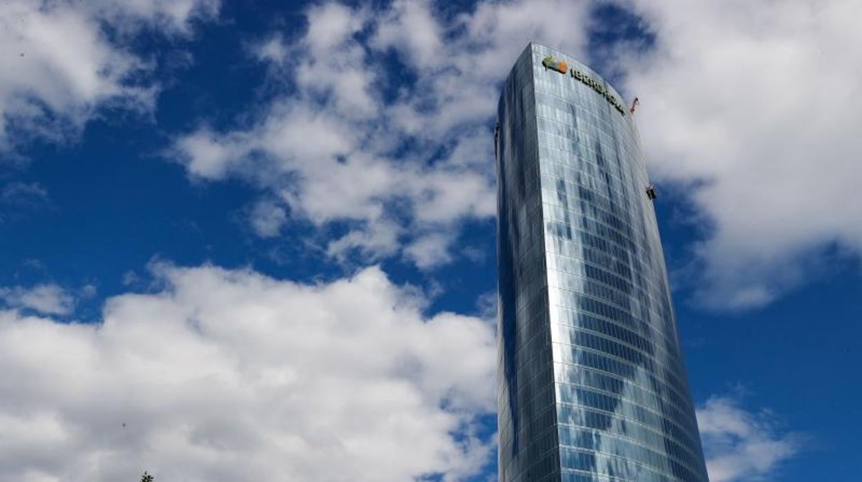 La torre de Iberdrola en Bilbao