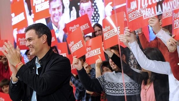 Pedro Sánchez, secretario general del PSOE