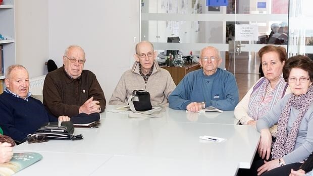Grupo de jubilados en Ávila