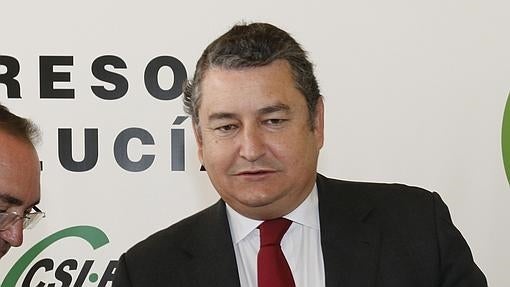 El delegado del Gobierno en Andalucía, Antonio Sanz