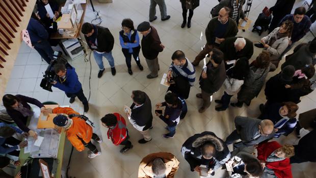 Imagen de un colegio electoral el pasado 20 de diciembre