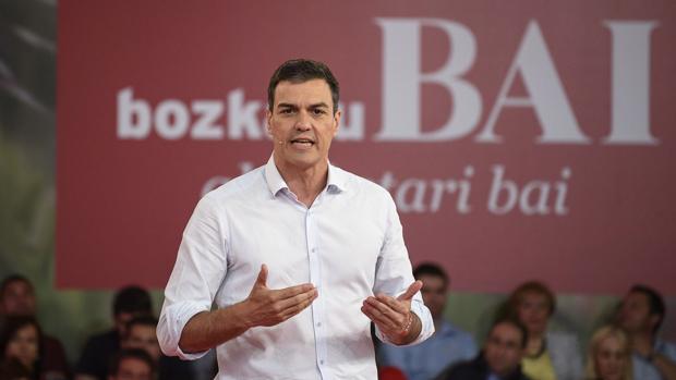 Pedro Sánchez en el País Vasco