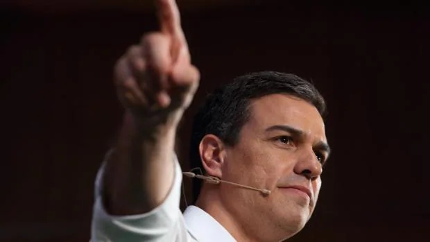 Pedro Sánchez, candidato del PSOE a la presidencia del Gobierno