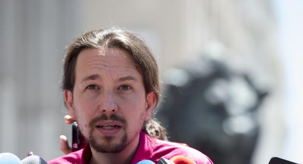 El líder de Podemos y candidato a la Presidencia del Gobierno, Pablo Iglesias