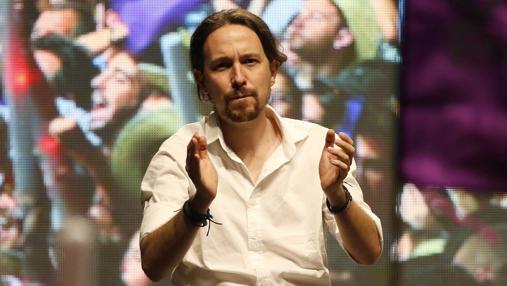 Pablo Iglesias tras conocer los resultados electorales