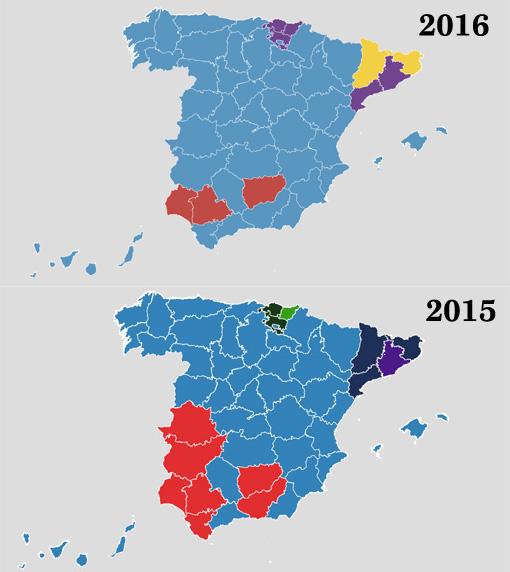 Los resultados electorales explicados en doce gráficos