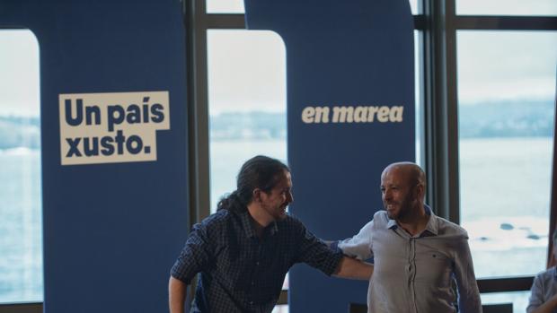 Villares e Iglesias, esta mañana en el Paraninfo de la Universidad de La Coruña