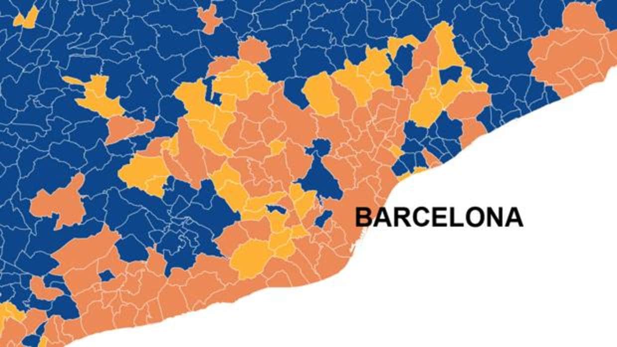 Resultados de las elecciones catalanas 2017 por municipios