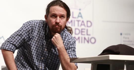 Pablo Iglesias, este jueves en Sevilla