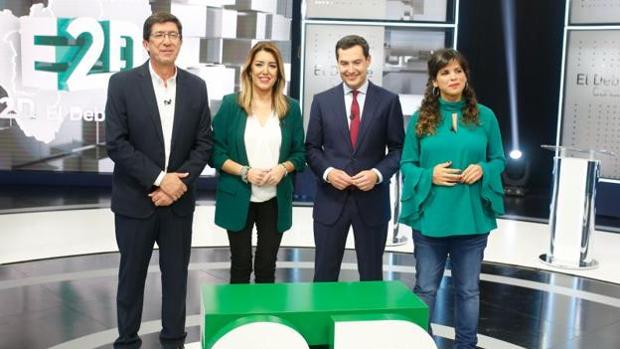 Los anuncios de la campaña de las elecciones andaluzas: de Carlos Cano en Adelante Andalucía al palo «selfie» de Ciudadanos