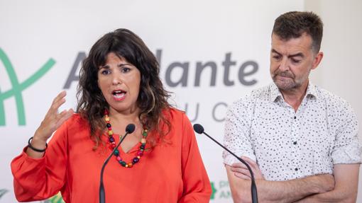 Teresa Rodríguez y Antonio Maíllo, de Adelante Andalucía