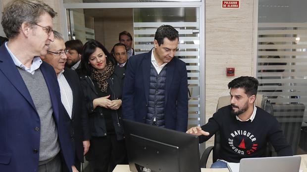 Juanma Moreno: «Nunca un candidato del Partido Popular ha tenido más posibilidades de ser presidente»