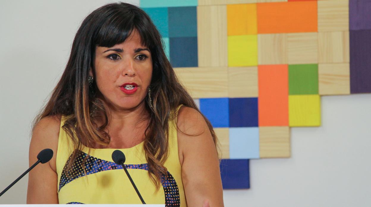 Teresa Rodríguez, candidata de Adelante Andalucía por Málaga