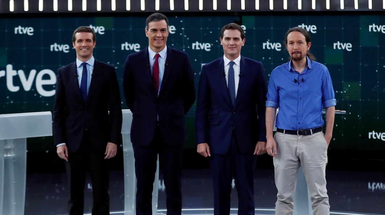 Sigue en vídeo el debate electoral a cuatro