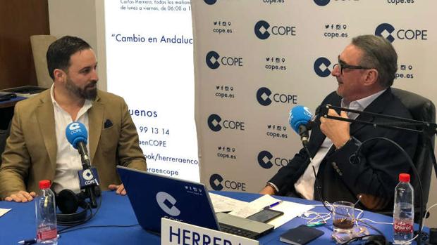 Sigue en vídeo la entrevista a Santiago Abascal en Cope