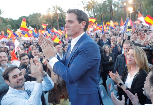 Cierre de campaña de Ciudadanos en Valencia