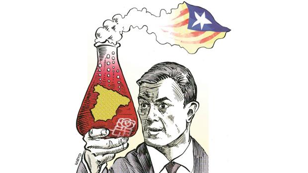 El laboratorio de Sánchez para blanquear al separatismo