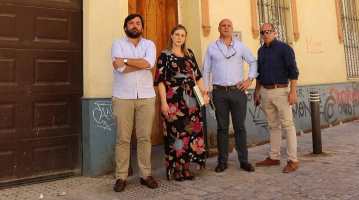 Manuel Otero, Cristina Peláez, Germán Barquín y Tato Moreno