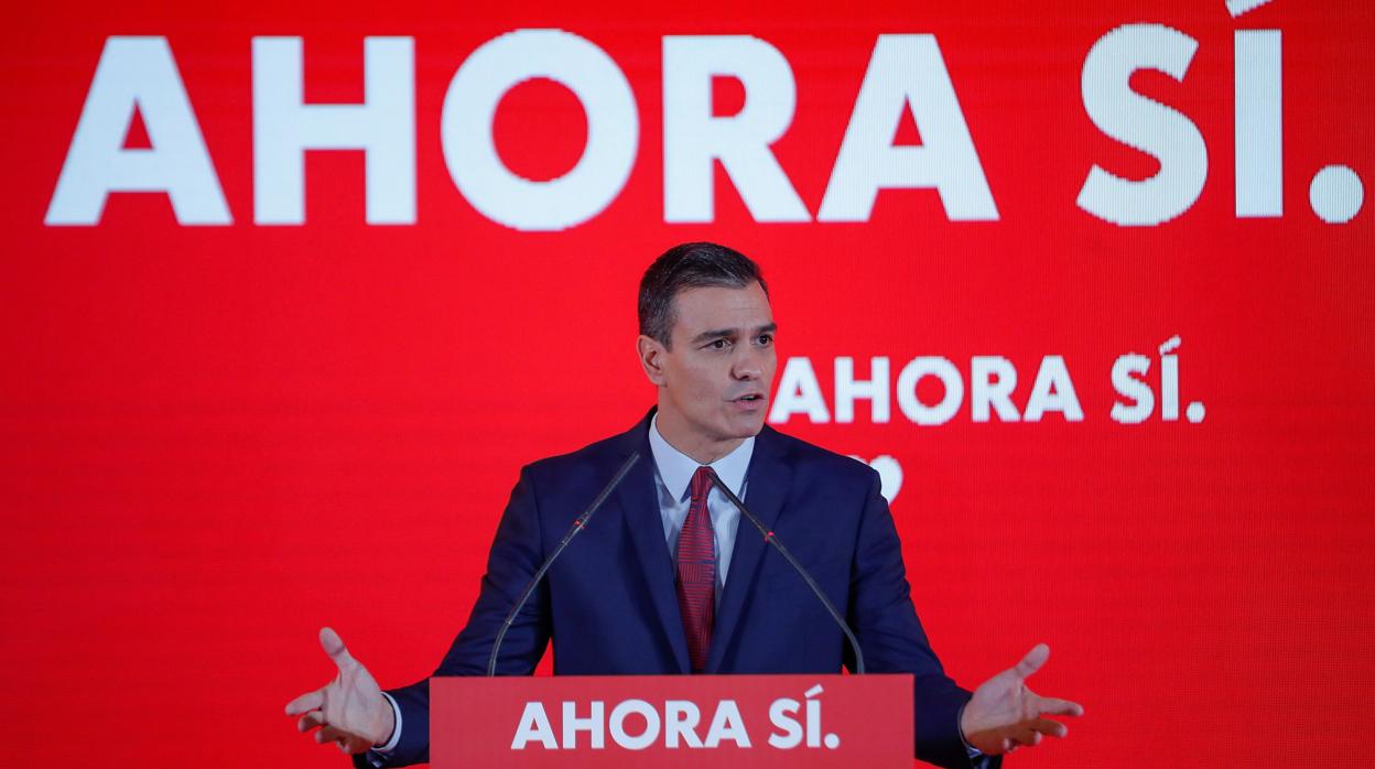 Pedro Sánchez, líder de PSOE