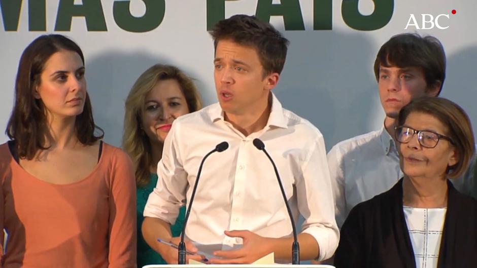Errejón: «En España hay una segunda oportunidad para que se conforme un gobierno progresista»