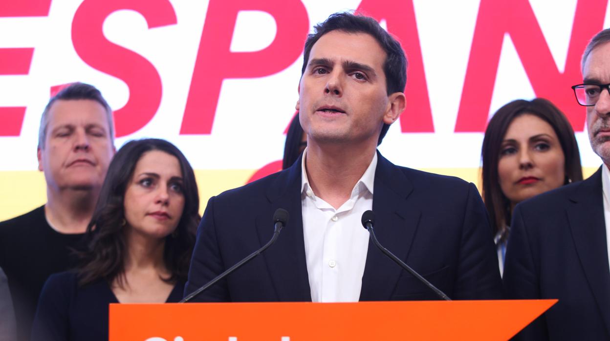 Albert Rivera, presidente de Ciudadanos