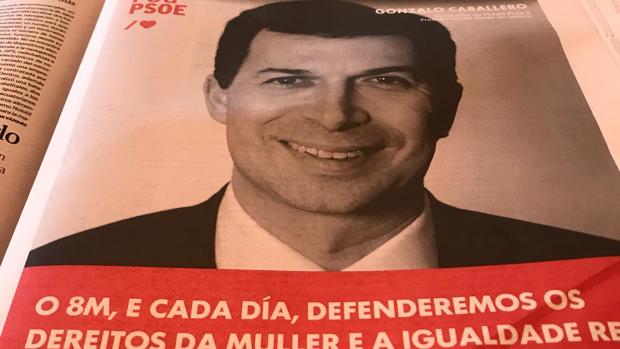 La Junta Electoral vuelve a amonestar al PSOE por publicar anuncios de Gonzalo Caballero en prensa