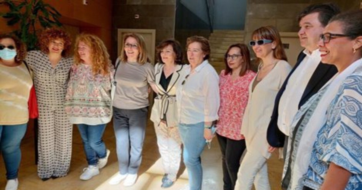 Carmen Calvo, en un acto con asociaciones de mujeres en Huelva