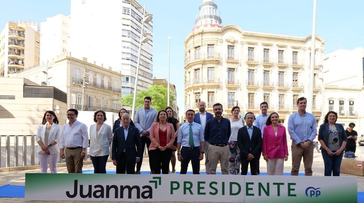 Presentación de la candidatura del PP de Almería liderada por Carmen Crespo.