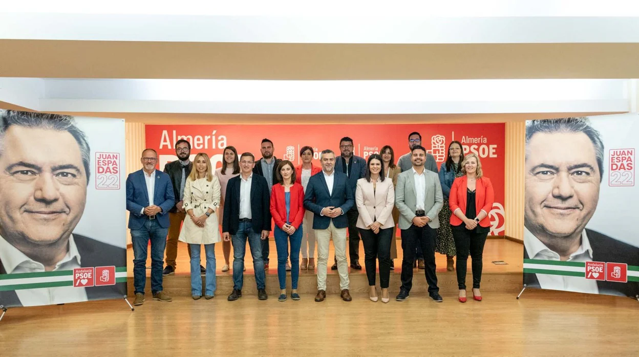 Presentación de la candidatura del PSOE de Almería a las elecciones de Andalucía del 19J.