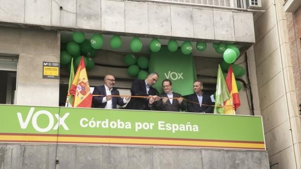 Lista de Vox por Córdoba a las elecciones de Andalucía del 19J