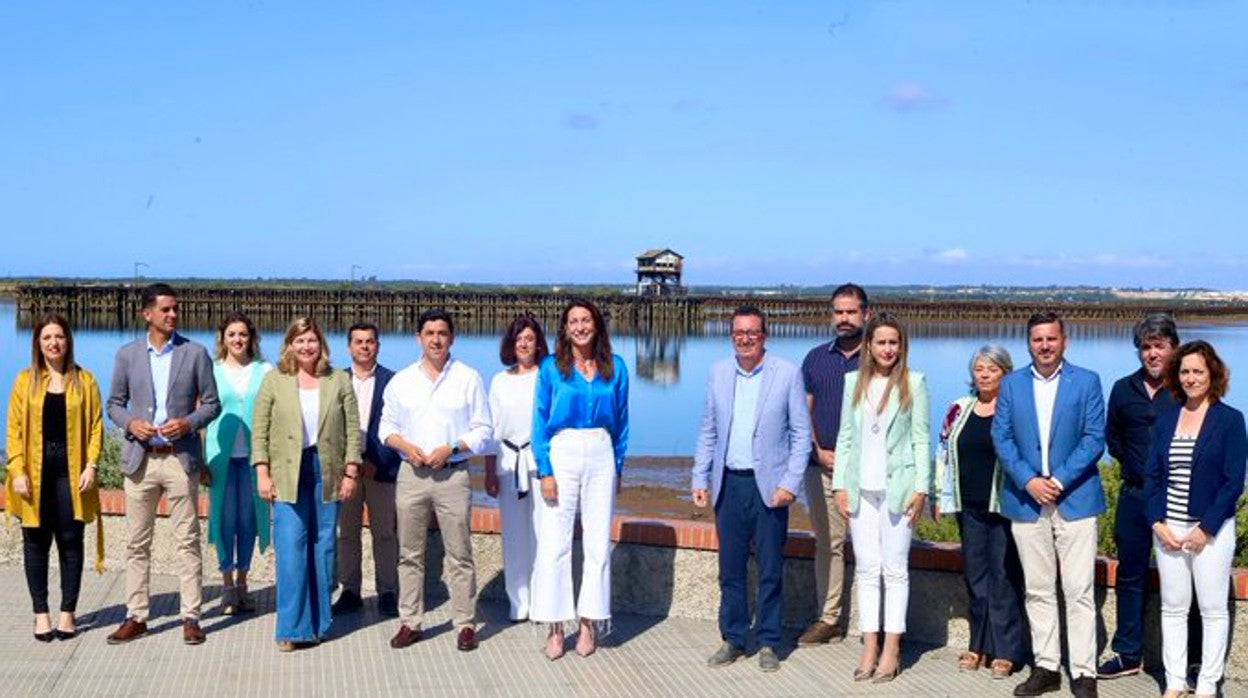 Presentación de la candidatura de los populares onubenses a las elecciones andaluzas.